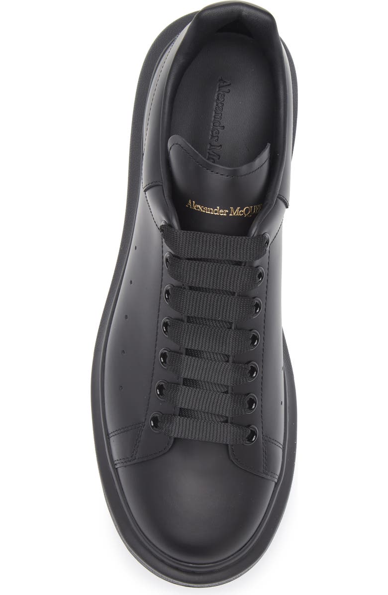 McQueen Oversized Sneaker, Alternate, color, Black/ Black