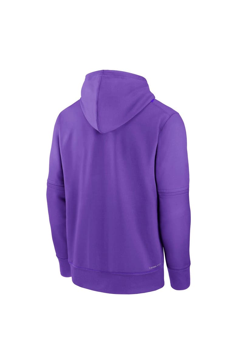 Nike Men's Nike  Purple Colorado Rockies 2025 City Connect Authentic Collection Therma Pullover Hoodie, Alternate, color, Purple
