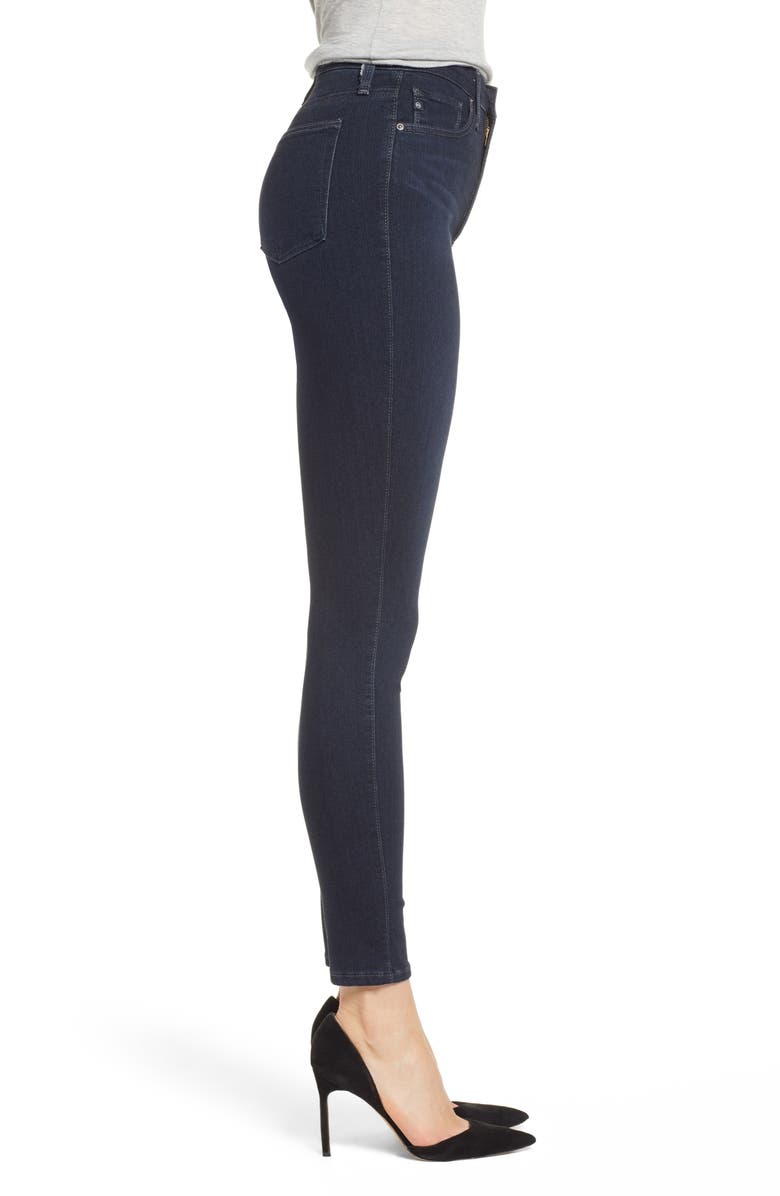 AG The Mila Super High Waist Ankle Skinny Jeans, Alternate, color, 