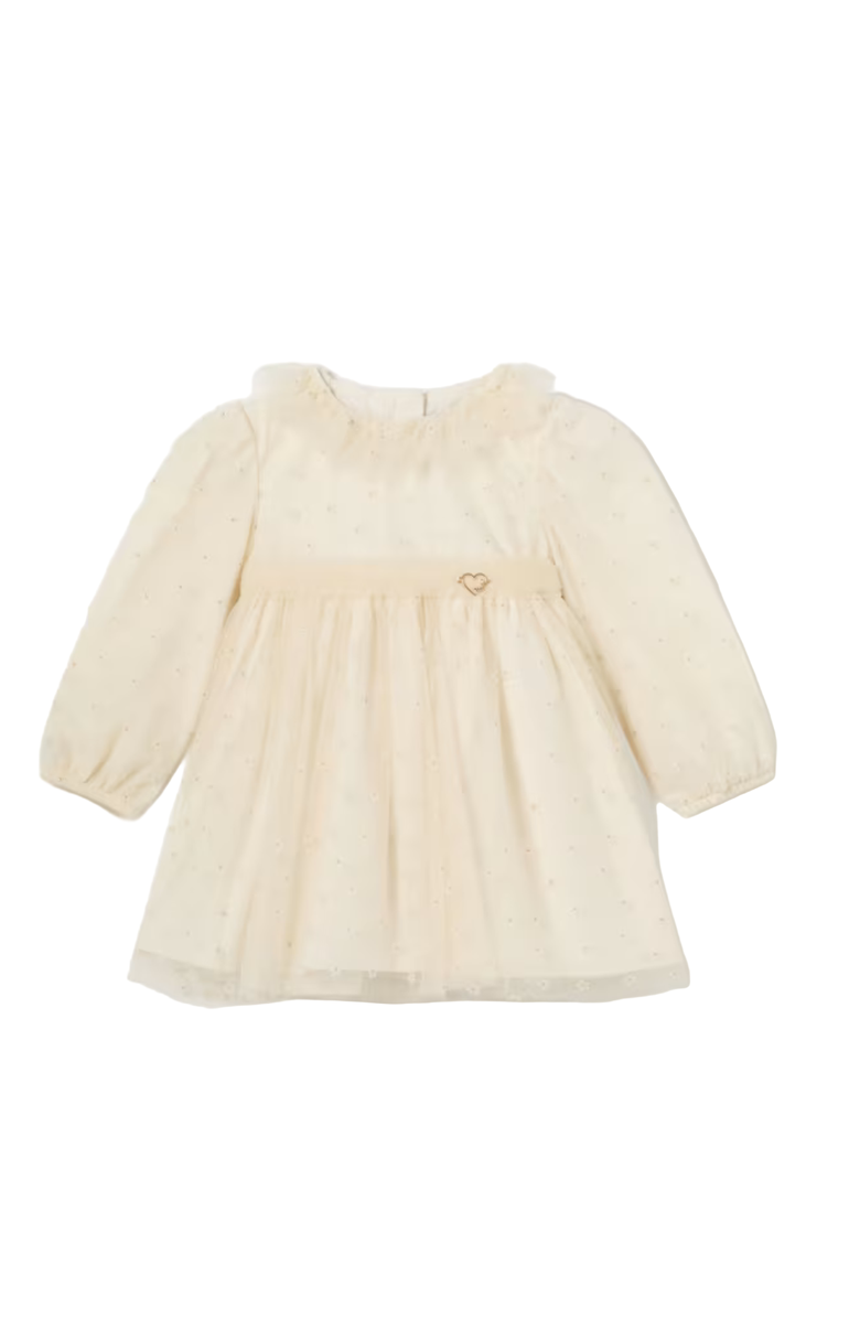 Mayoral Baby Tulle Dress, Main, color, 
