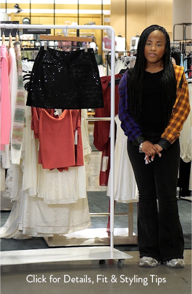 Sequin Miniskirt, sales video thumbnail