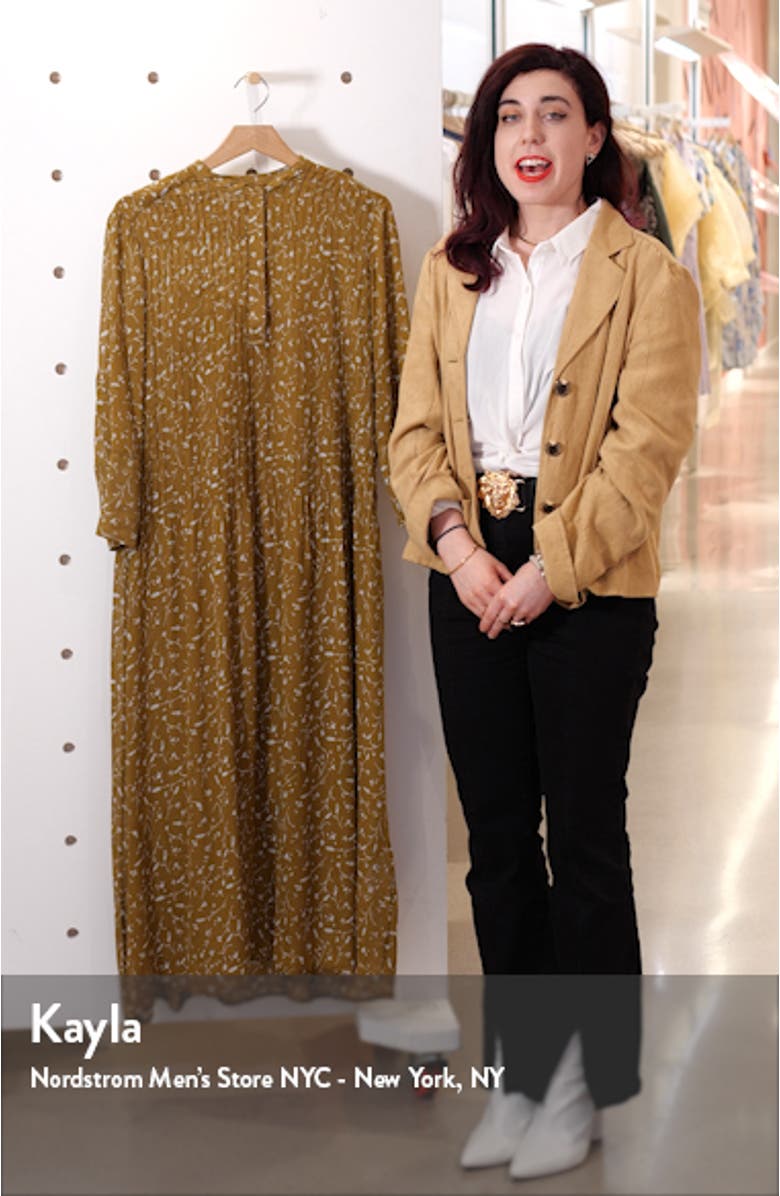 Elm Long Sleeve Midi Dress, sales video thumbnail