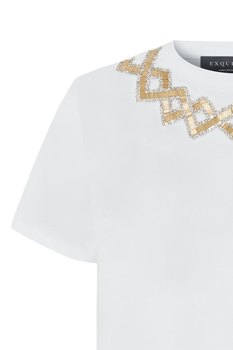 Elise Tshirt, Alternate, color, WHITE