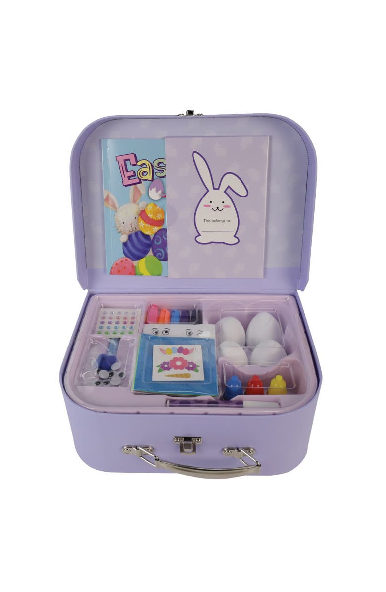 Suitcase Easter Egg Art Kit Hop Into Easter With Artistic Delights, Alternate, color, Multicolored