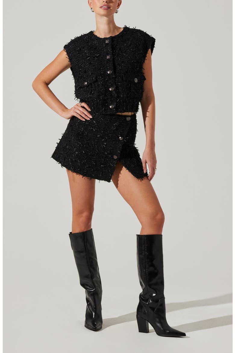 Pedrine Vest, Alternate, color, BLACK