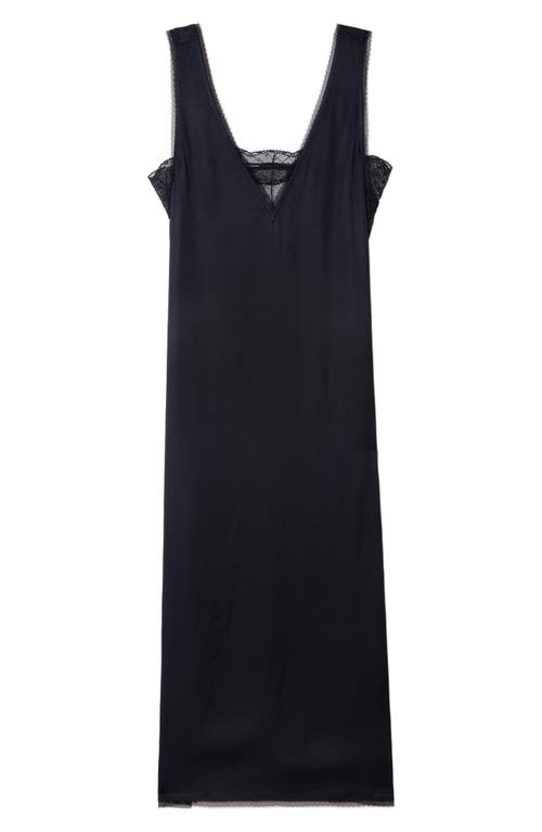 Zadig & Voltaire Renzo Velvet Dress In Black