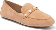 Stuart Weitzman Allpearls Faux Pearl Studded Driving Loafer