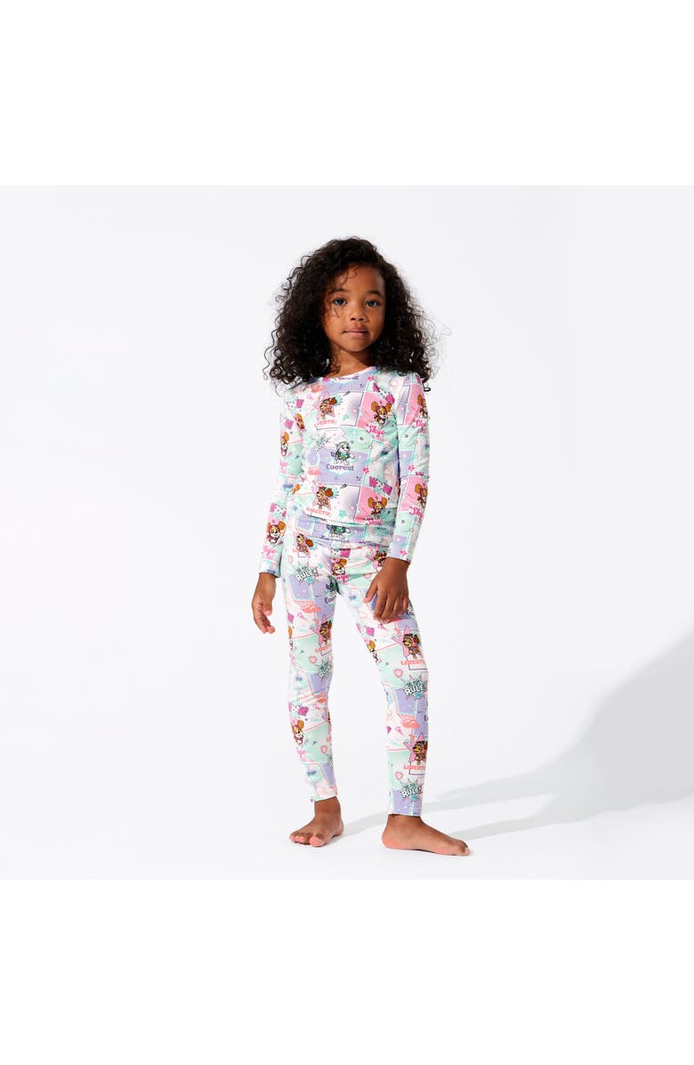 Bellabu Bear Kids' PAW Patrol Girl Pup Set of 2 Piece Pajamas, Alternate, color, Paw Patrol Girl Pup