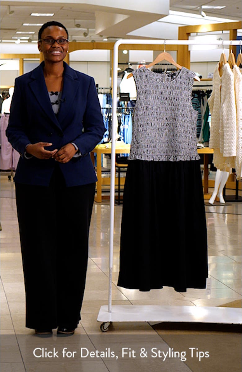 Drina Gingham Midi Dress, sales video thumbnail