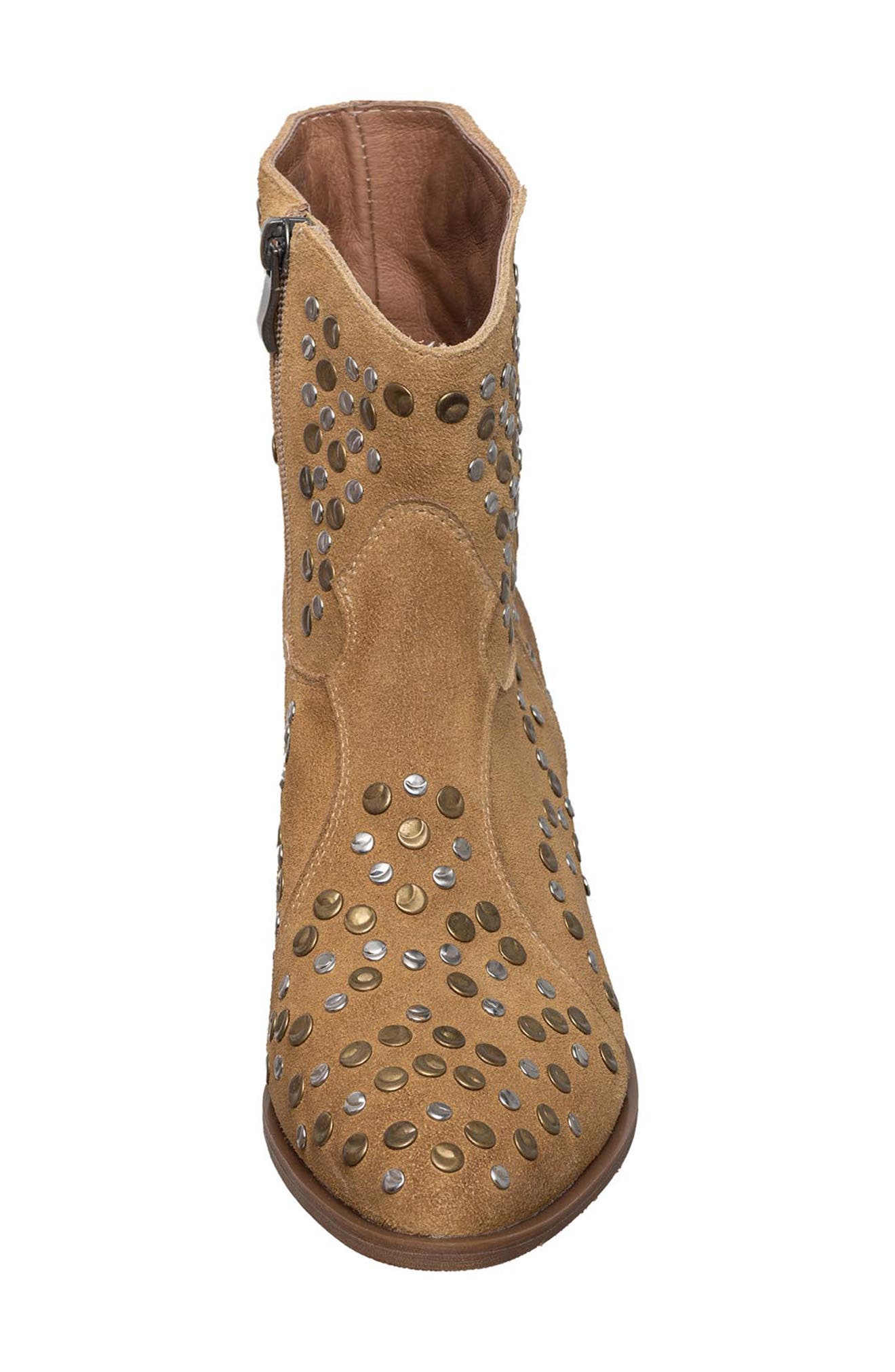 ANTELOPE Lottie Studded Bootie, Alternate, color, Taupe