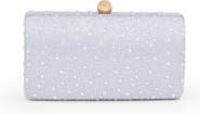 Jewel Badgley Mischka Heather Opal Crystal Minaudiere
