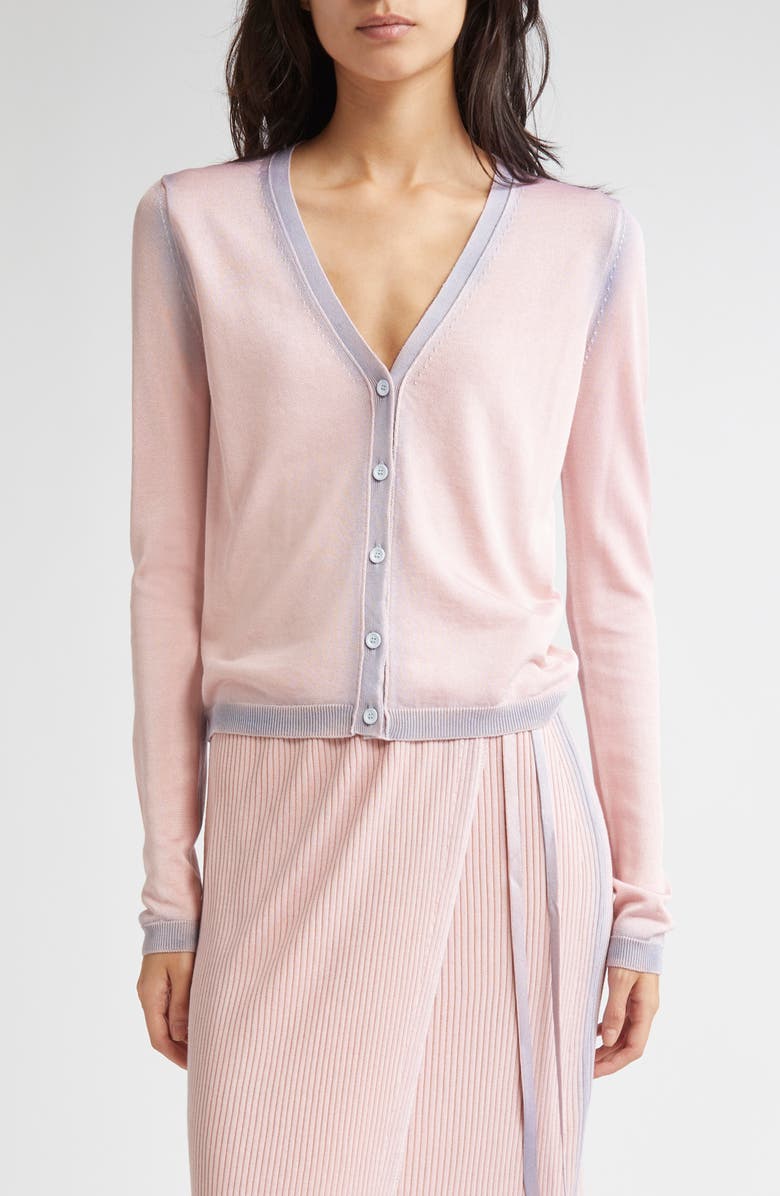 DIESEL<sup>®</sup> Ombré Cardigan, Main, color, Pink