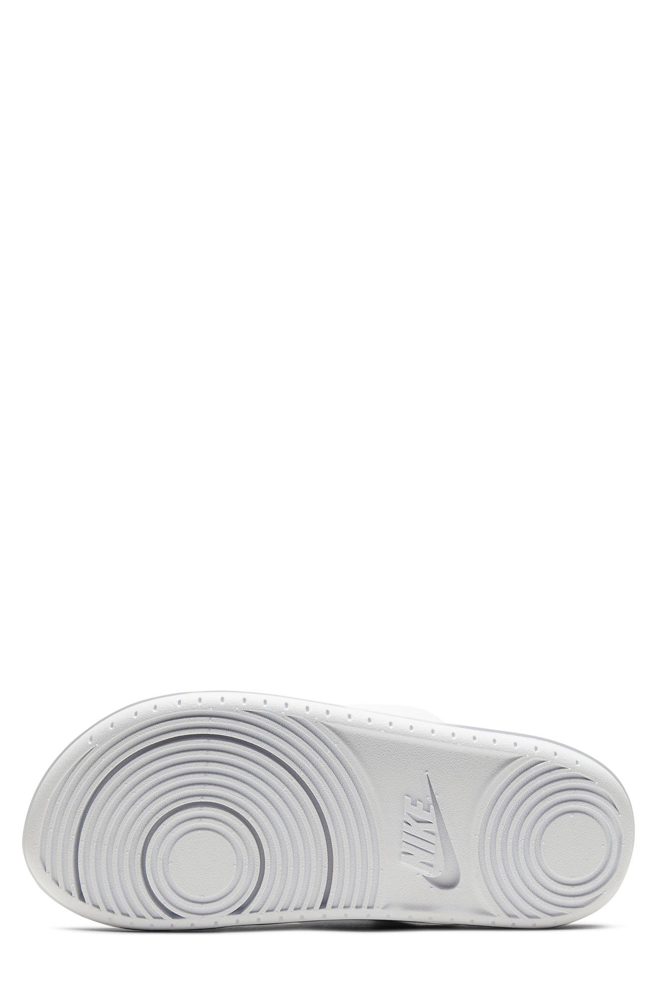 Offcourt Duo Strap Slide Sandal, Alternate, color, 100 WHITE/BLACK