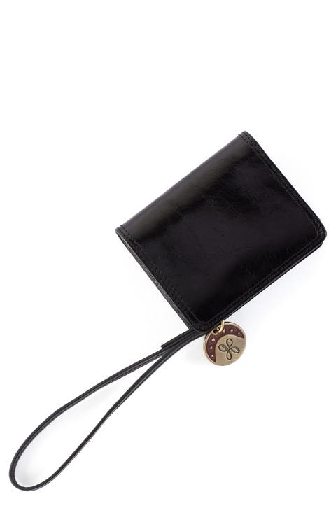 Coin Leather Wristlet Wallet