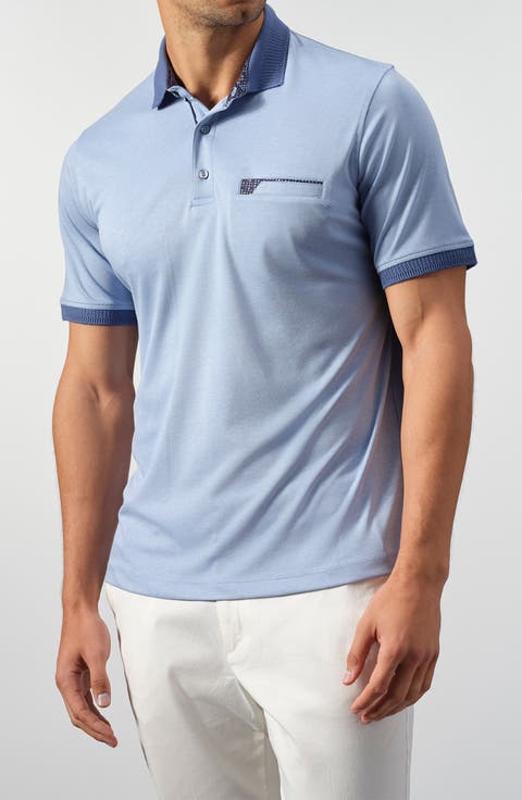 Tipped Piqué Knit Polo
