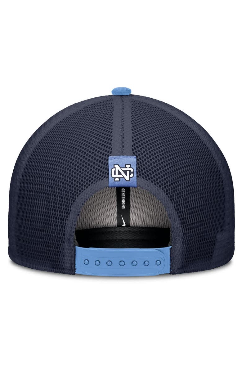 Nike Men's Nike Carolina Blue/Navy North Carolina Tar Heels Legacy Arch Rise Performance Trucker Adjustable Hat, Alternate, color, Light Blue