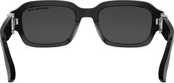 'DiorBlackSuit S13I 53mm Geometric Sunglasses