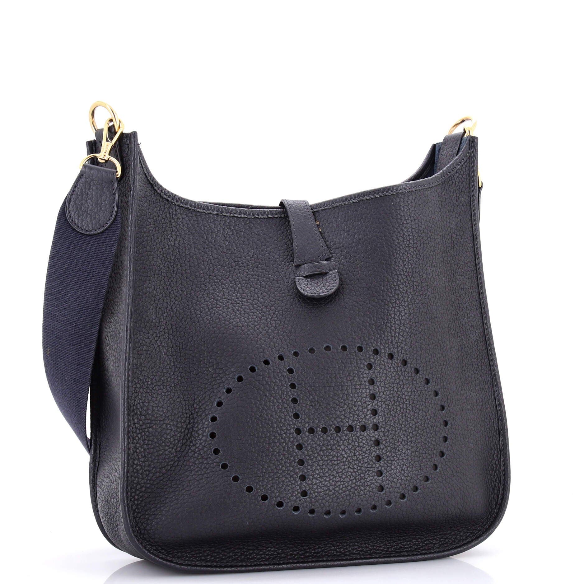 Pre-Owned Hermes Evelyne Bag Gen I Fjord GM, Alternate, color, 