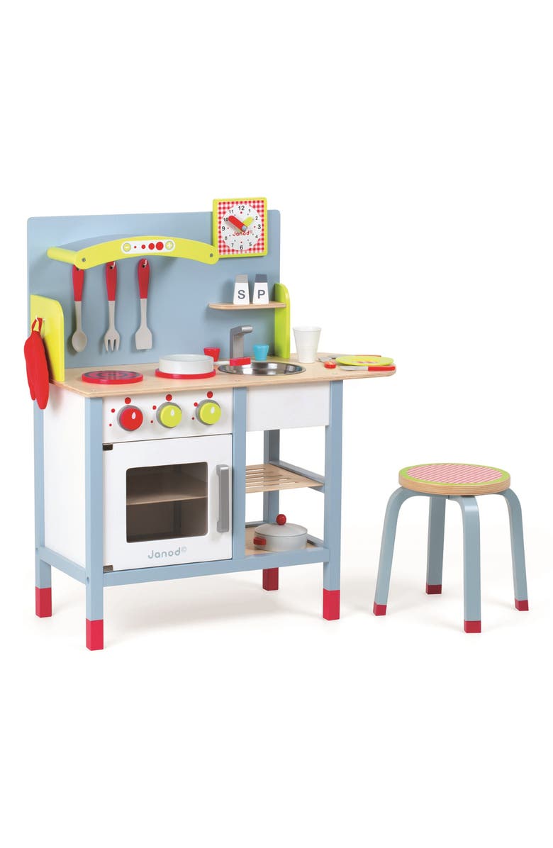 Janod Kitchen Playset, Alternate, color,