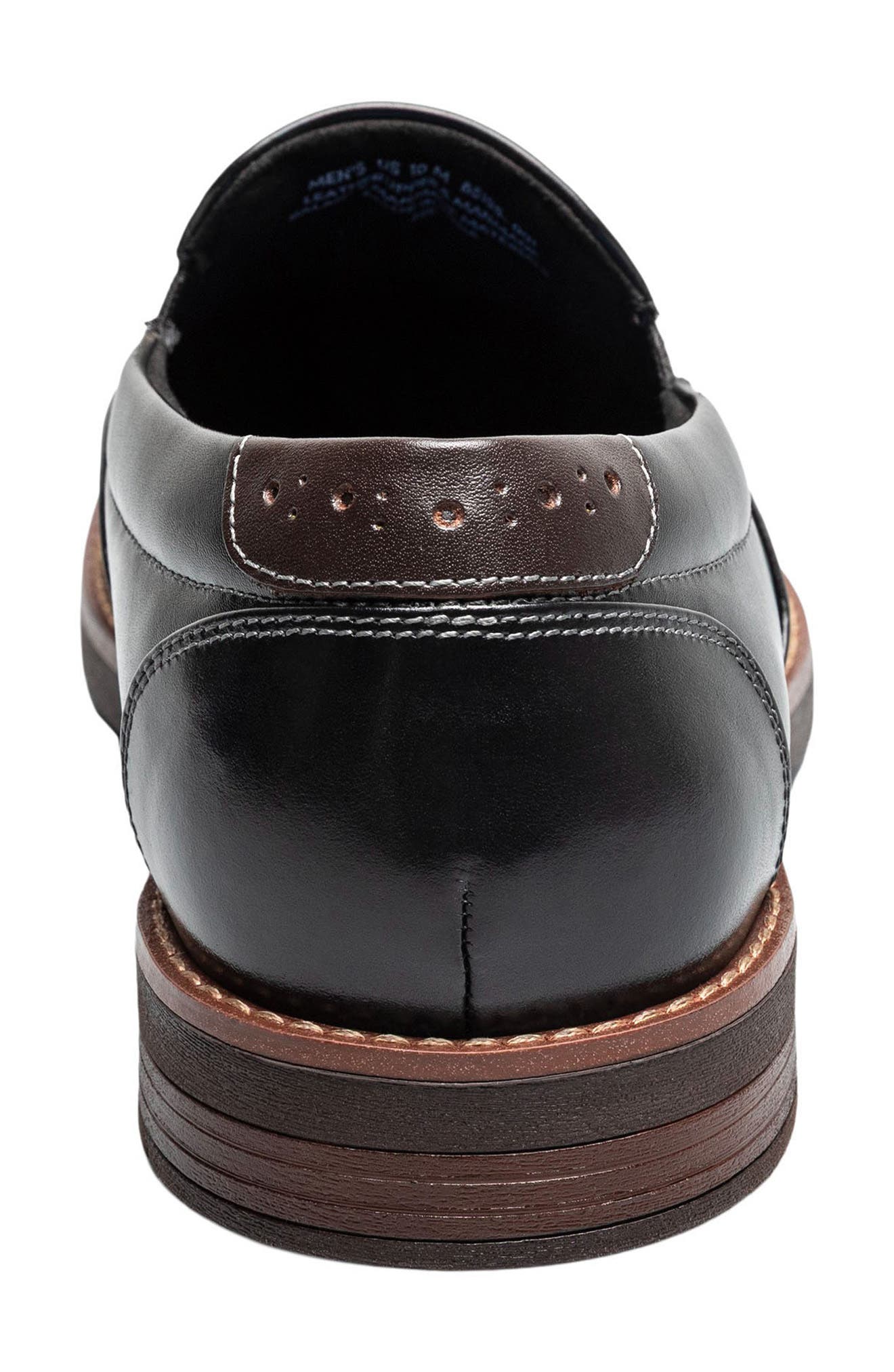 Fitz Flex Venetian Loafer, Alternate, color, BLACK