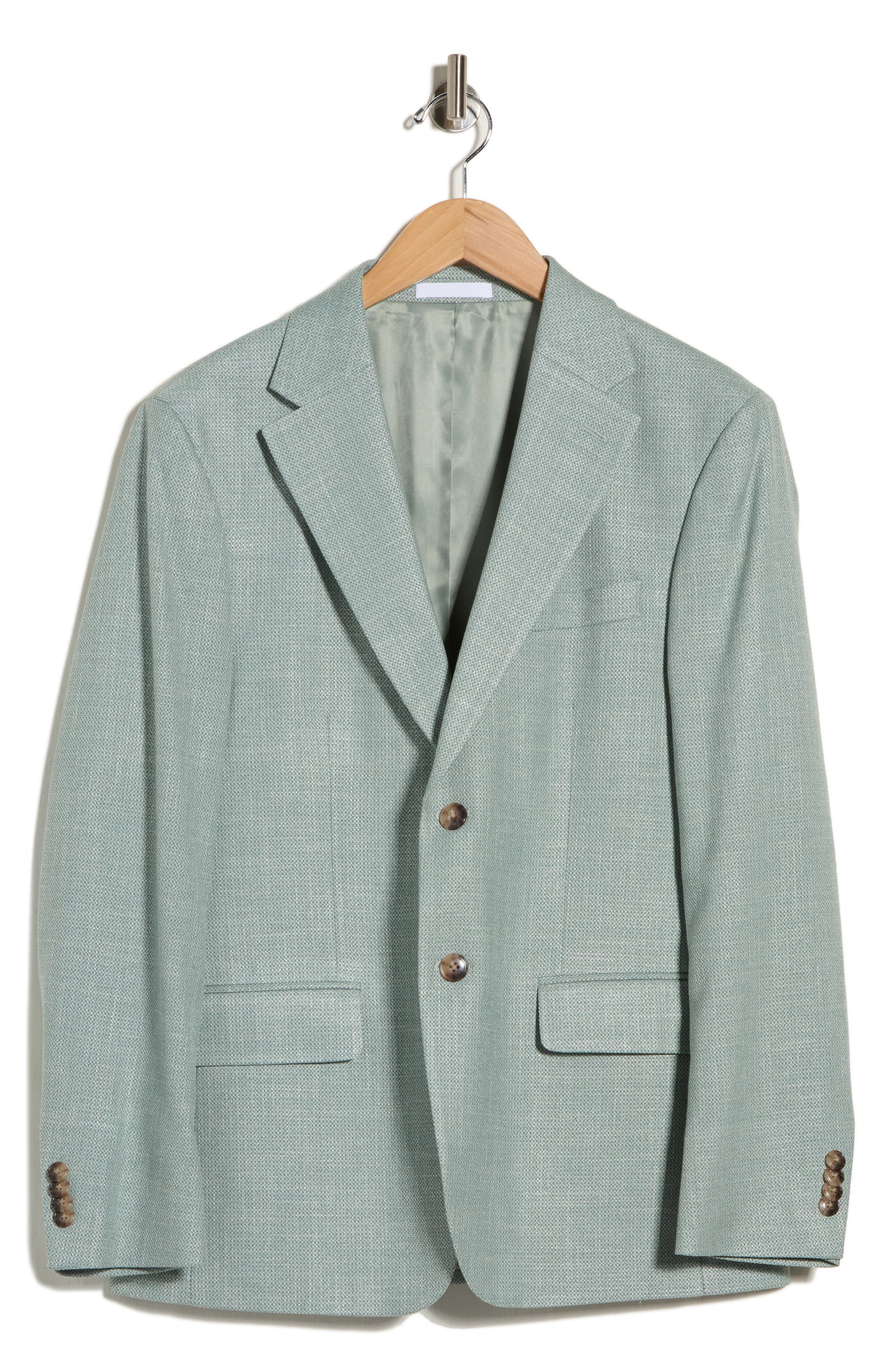 Two-Button Notch Lapel Sport Coat