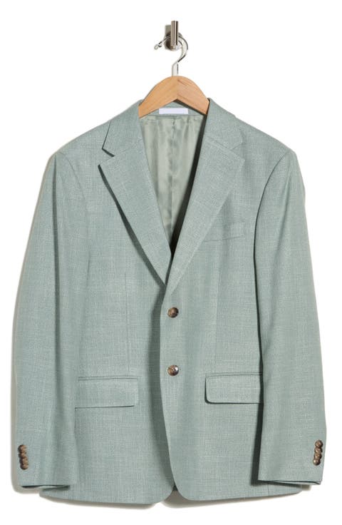 Two-Button Notch Lapel Sport Coat
