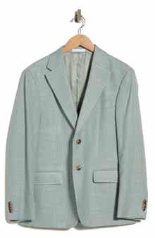 Two-Button Notch Lapel Sport Coat