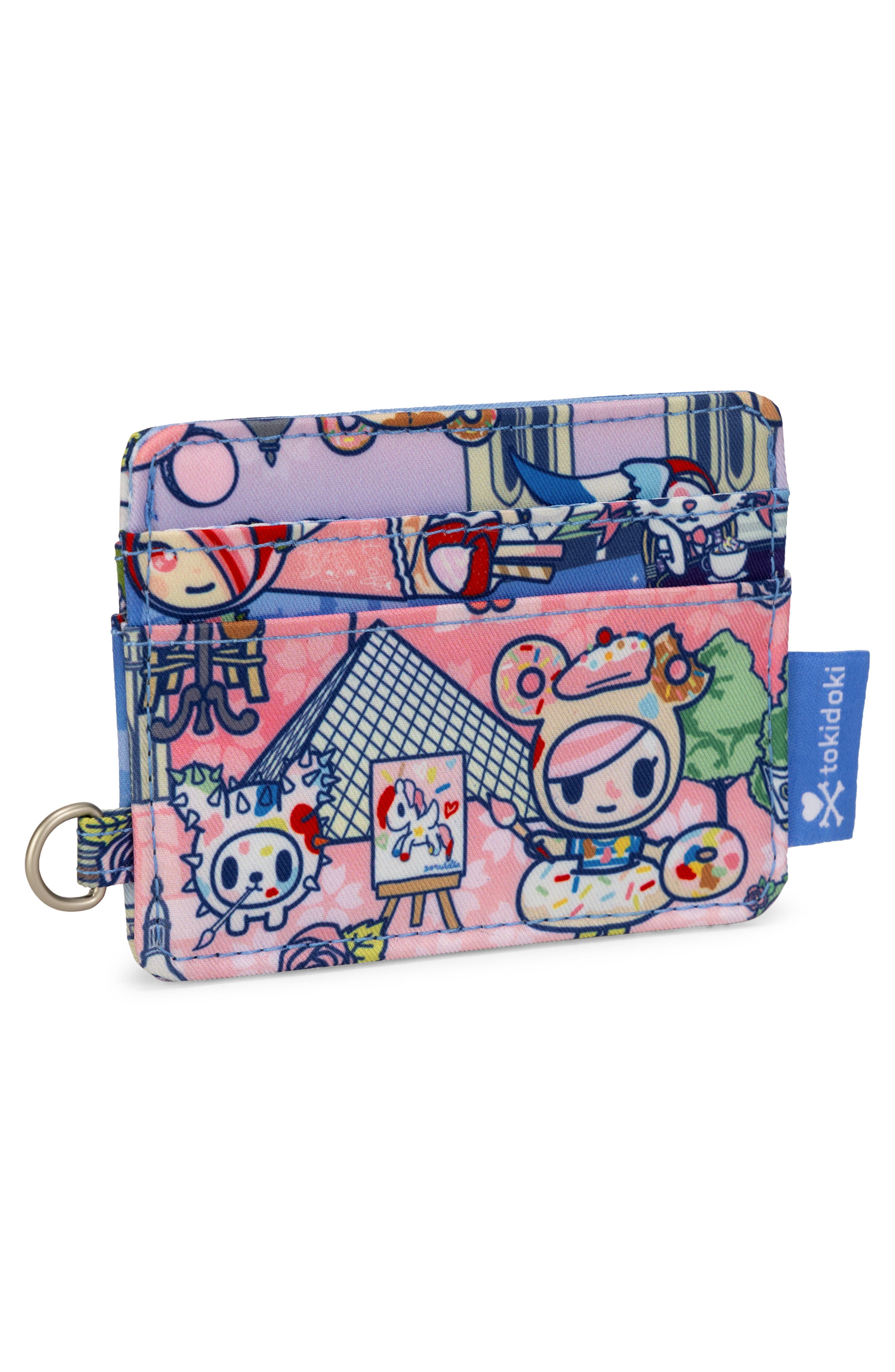 JuJuBe x tokidoki 20th Anniversary Celebration Be Charged Card Case, Alternate, color, 