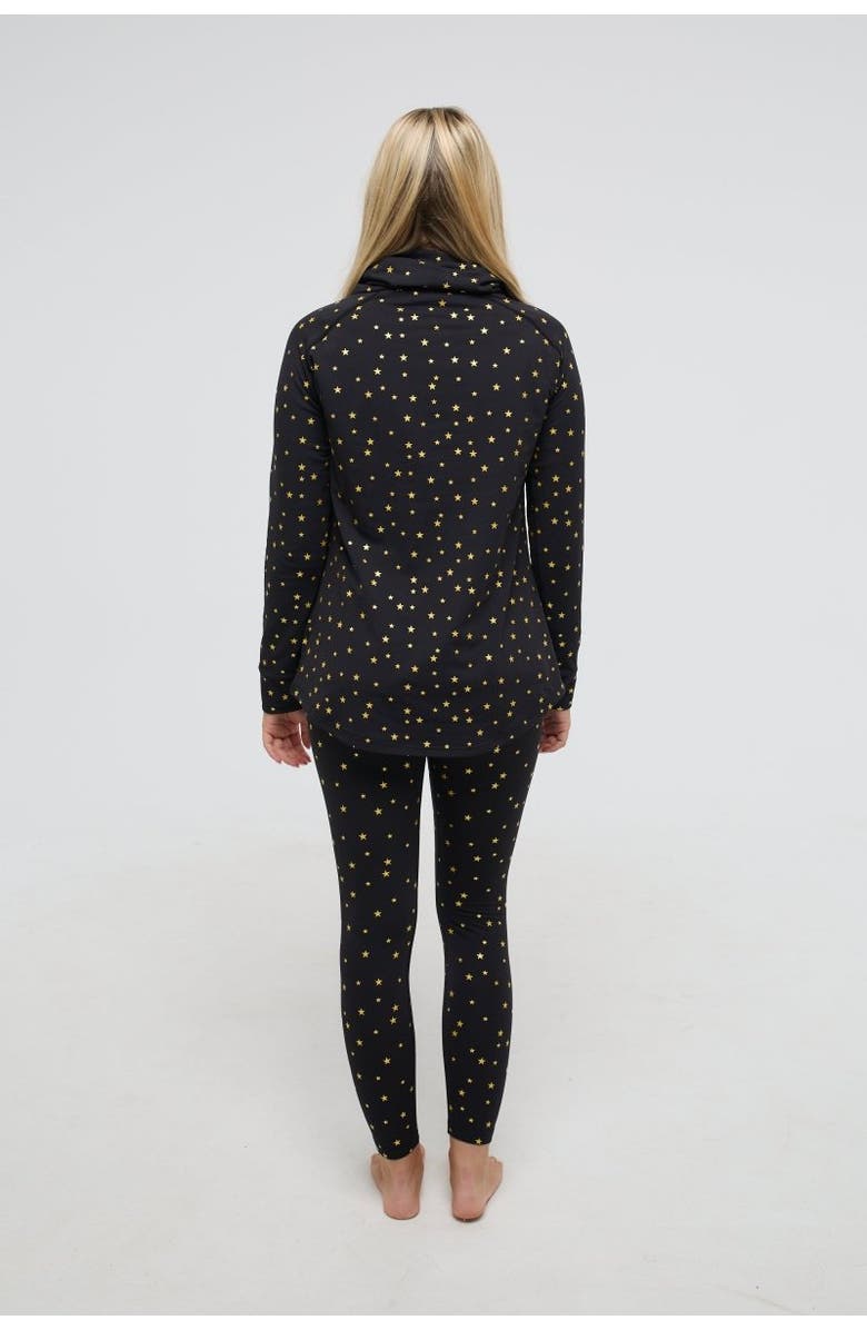 OOSC High Neck Baselayer Top - Shining Star Women's, Alternate, color, Black