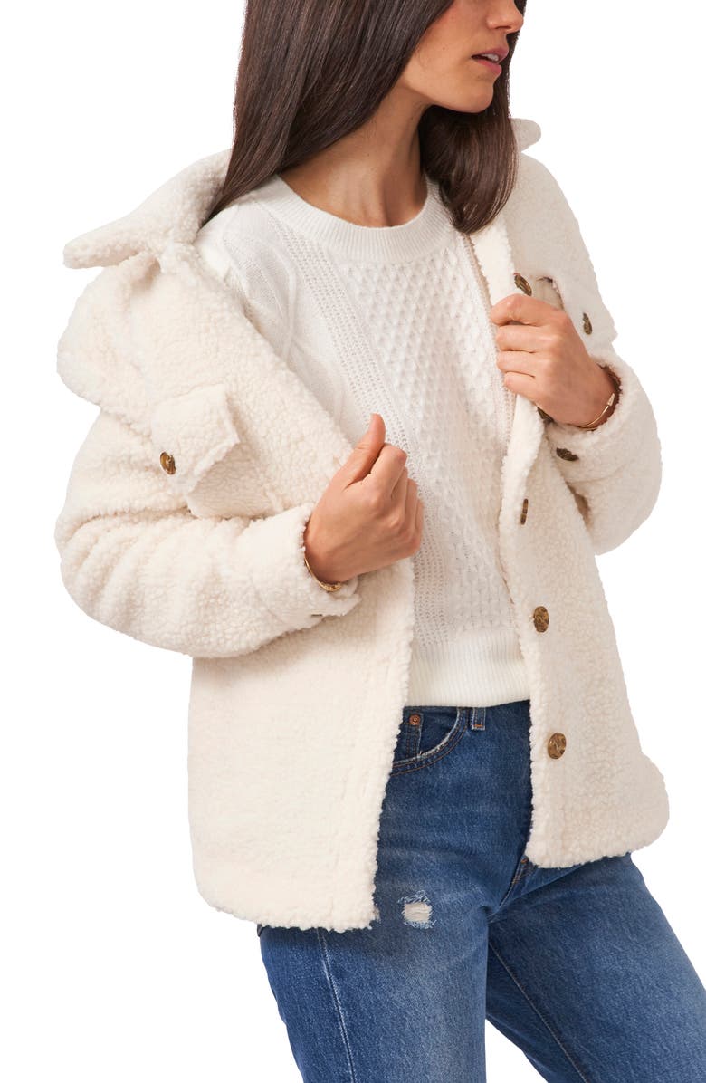 1.STATE Faux Shearling Shirt Jacket, Alternate, color,