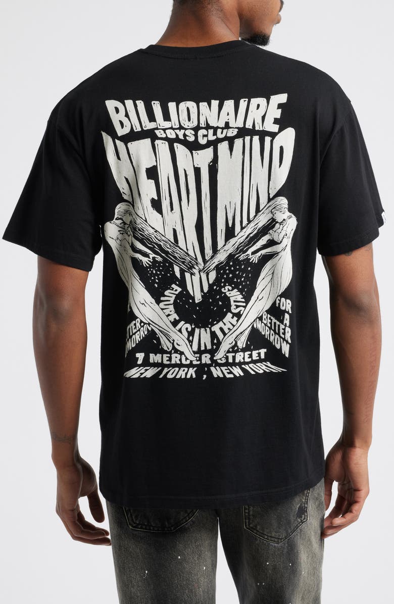 Billionaire Boys Club Heart & Mind Cotton Graphic T-Shirt, Alternate, color, 