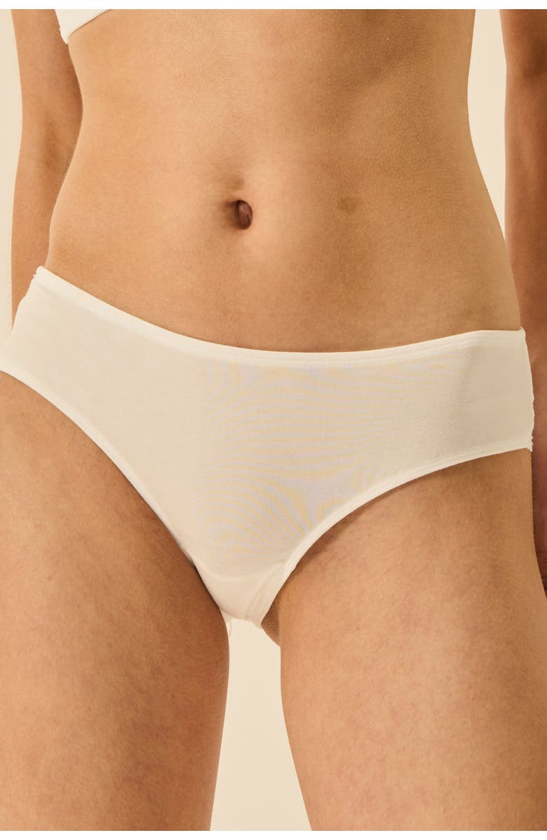 Stripe & Stare Zig Zag Lace Brazilian Four Pack, Alternate, color, Sand Essentials