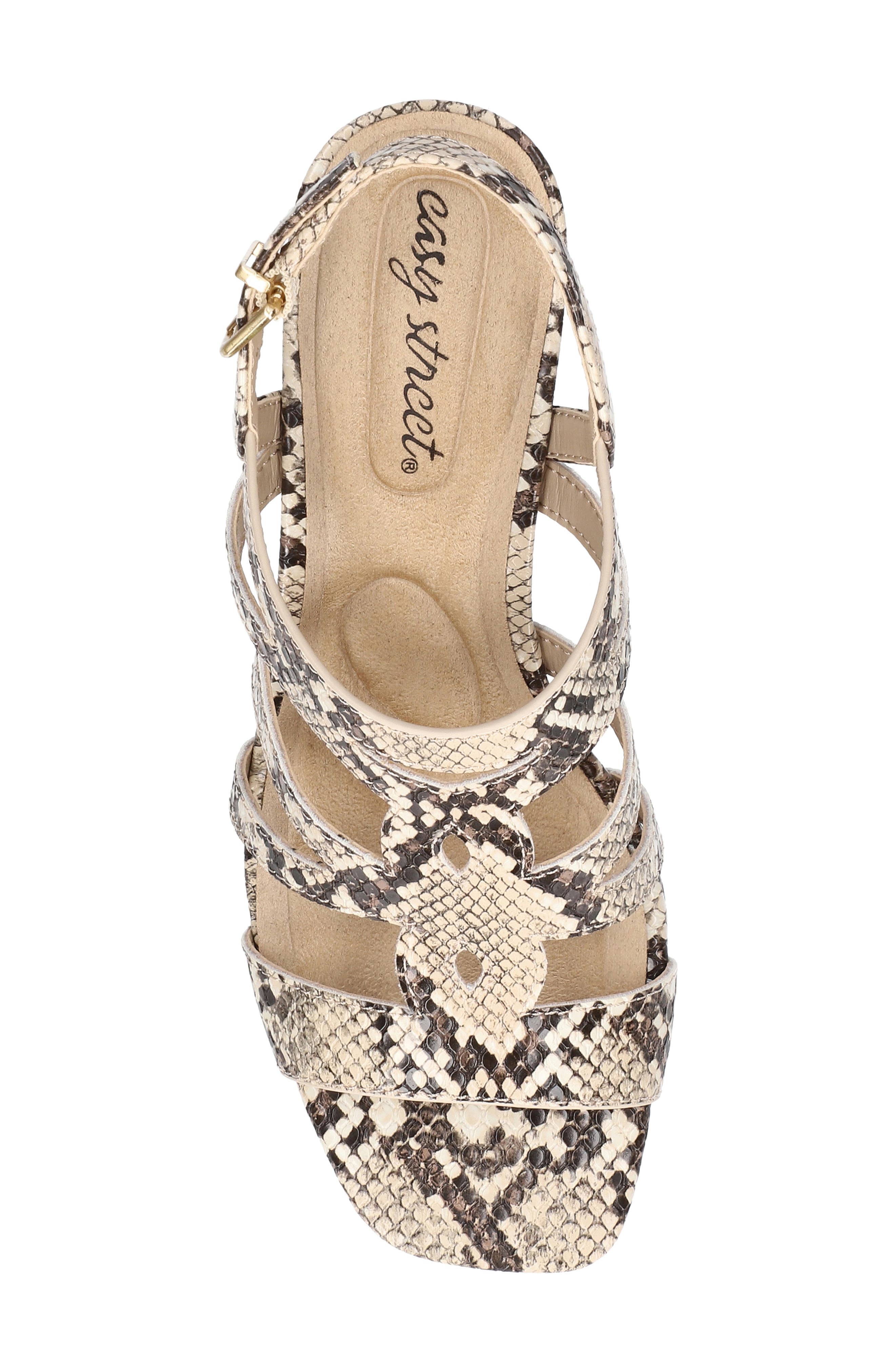 Divine Slingback Sandal, Alternate, color, TAUPE SNAKE