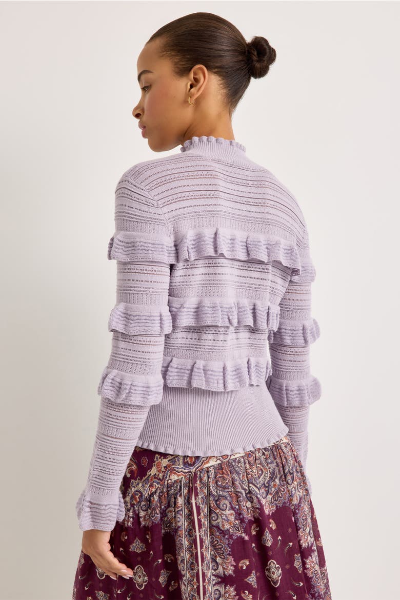 Adeline Top, Alternate, color, Thistle