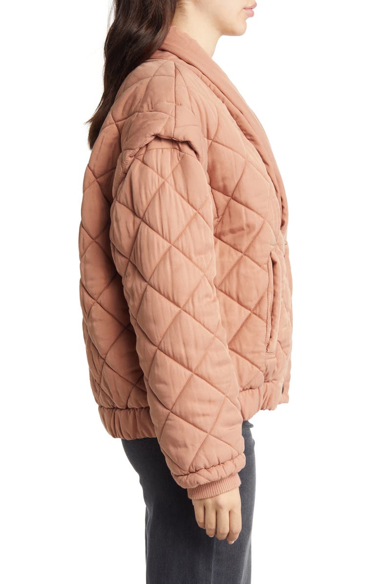 BLANKNYC Quilted Drop Shoulder Jacket, Alternate, color,