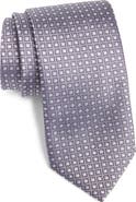 Canali Geometric Silk Tie