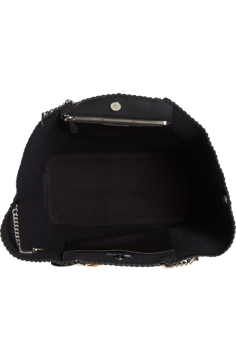 Stella McCartney Falabella Faux Leather Wing Tote, Alternate, color,