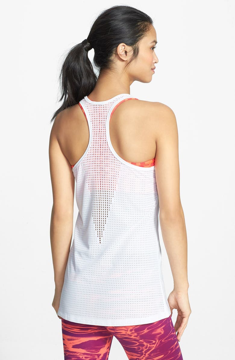 Nike 'Pro Core' Dri-FIT Ikat Racerback Bra, Alternate, color,