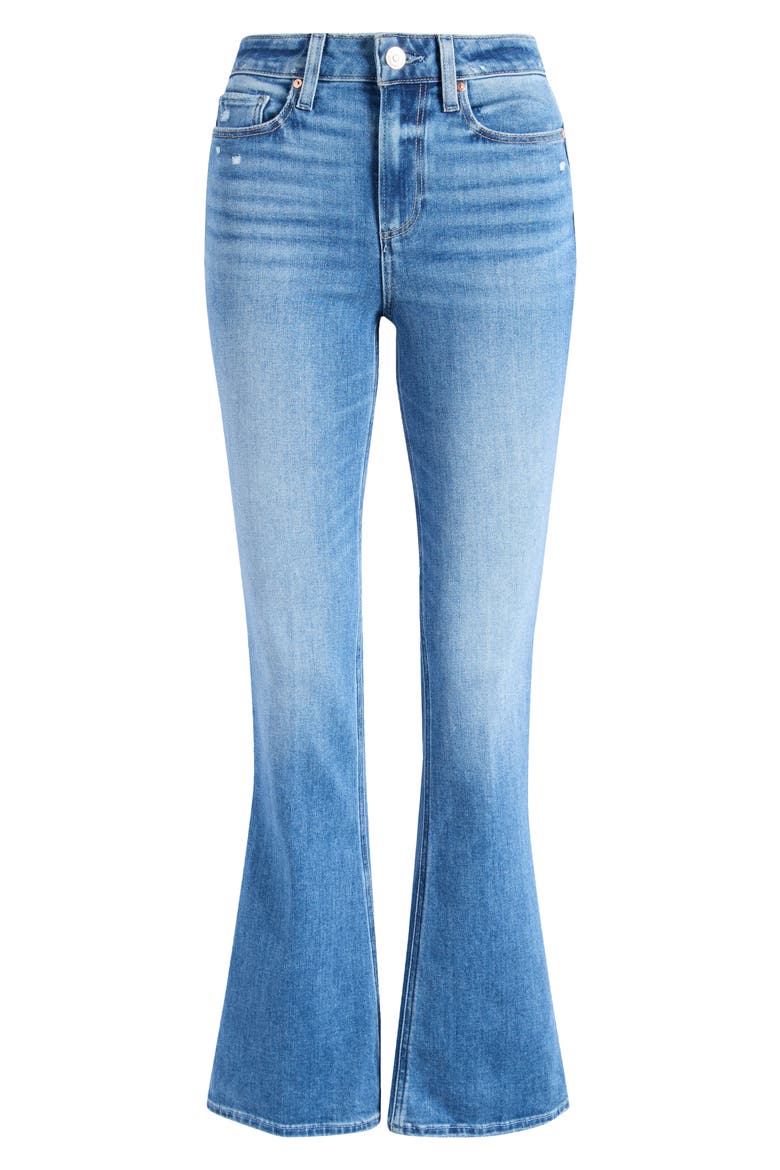Laurel Canyon High Waist Stretch Flare Jeans, Alternate, color, ROCKSHODIT
