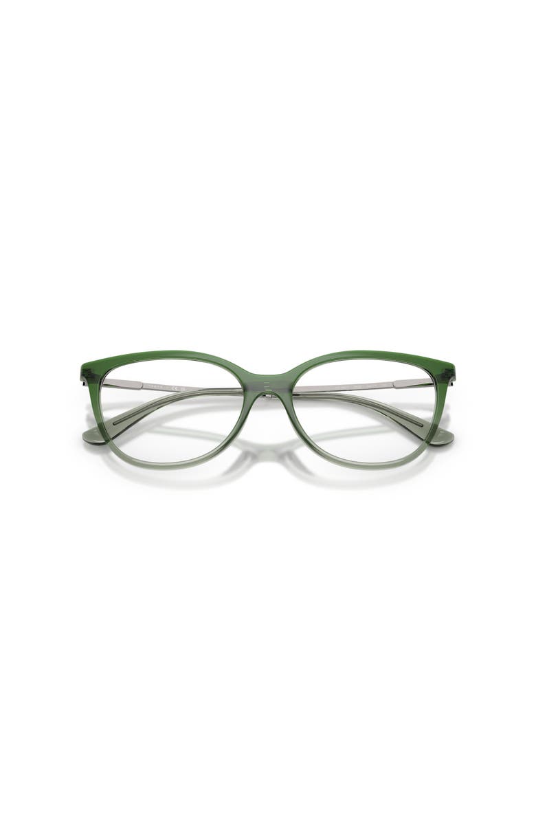Vogue Eyewear 54mm Oval optical glasses, Alternate, color, Green