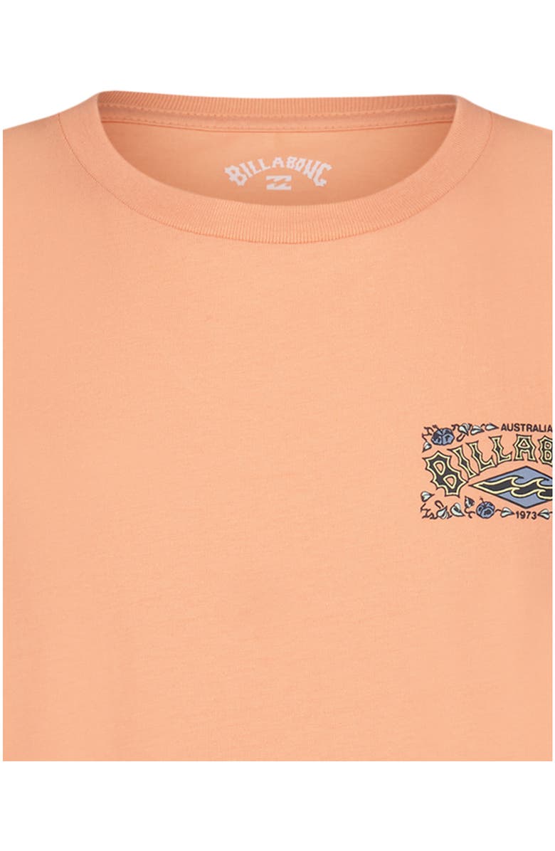Billabong Kids' Heritage Graphic T-Shirt, Alternate, color, Faded Orange