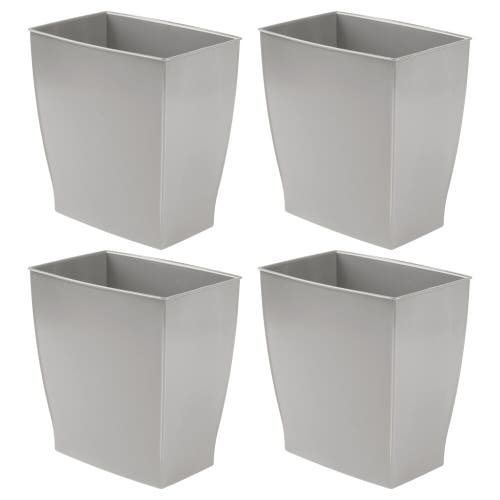 Mono Small Rectangular Bathroom Trash Cans