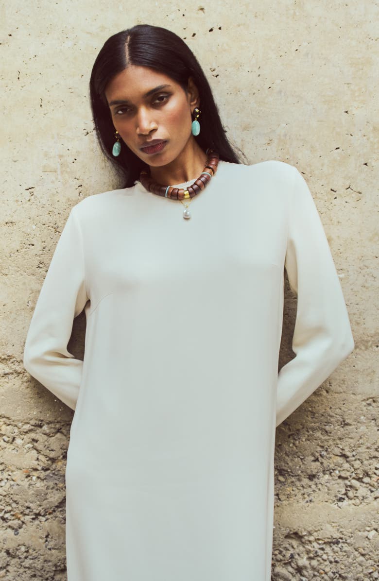 Lizzie Fortunato Las Palmas Collar Necklace, Alternate, color, Brown