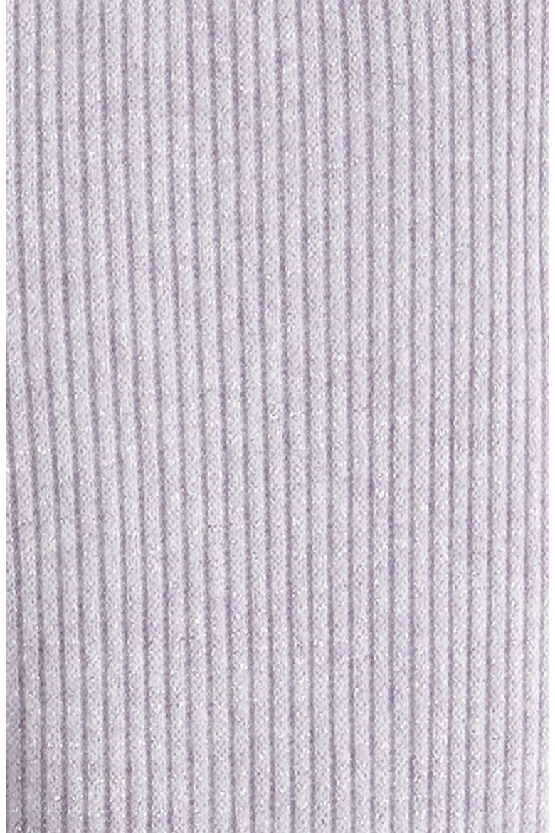 Kids' Sparkle Rib Leggings, Alternate, color, PURPLE PETAL