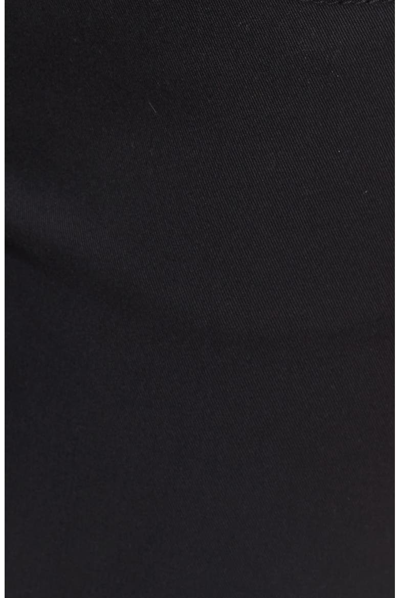 Jeans Amelia Pull-On Slim Stretch Twill Ankle Pants, Alternate, color, BLACK