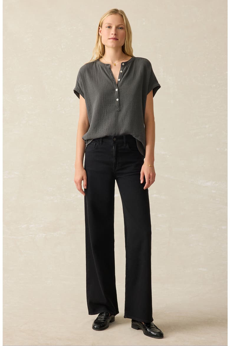 Dream Desmond Organic Cotton Top, Alternate, color, WASHED BLACK