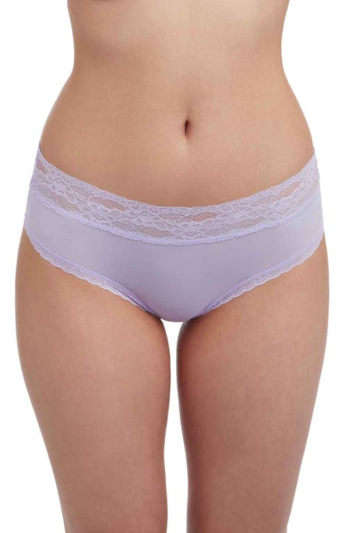 Skarlett Blue Goddess Lace Trim Hipster 2-pack In Brown