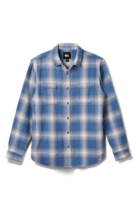 Quiksilver DNA Long Sleeve Flannel Shirt