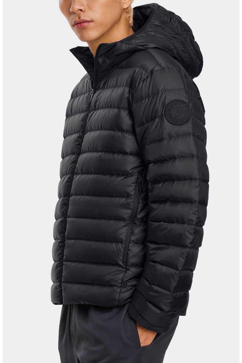 Stratus Hooded 750-Fill-Power Down Puffer Coat, Main, color, BLACK - NOIR