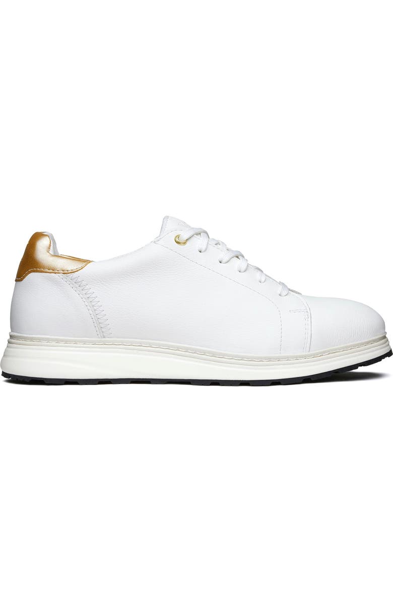 Xena Workwear Rogue Steel Toe Leather Work Sneaker, Main, color, White